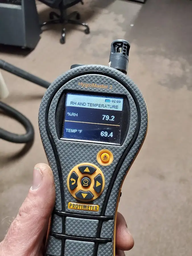 Moisture meter humidity assessment for Fire & Smoke Damage Restoration in Braidwood